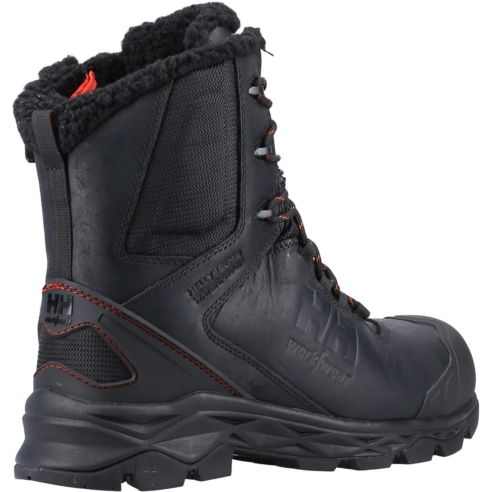 Helly Hansen Workwear Unisex Oxford Winter Tall Side-Zip S3 Safety Boot in Black