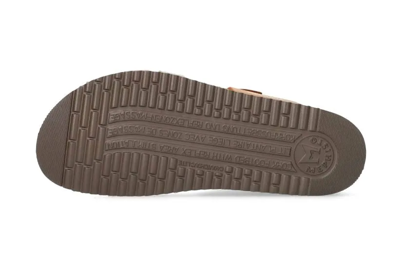 'Helma' women's slide sandal - brown mix