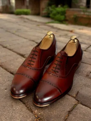 Henley Duke – Quarter Brogue Leather Oxford