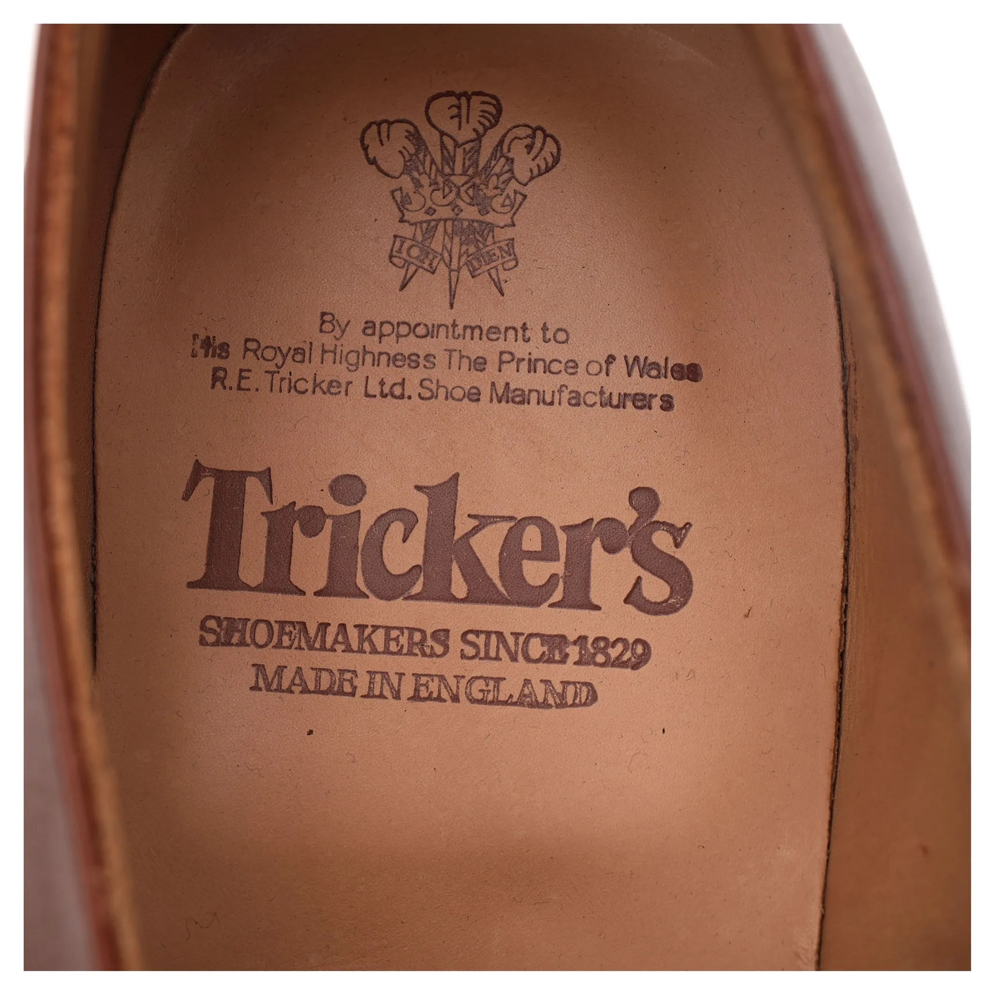 'Henley' Tan Brown Leather Oxford UK 11.5