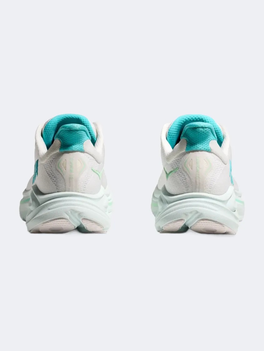 Hoka Clifton 10 Women Running Shoes White/Blue