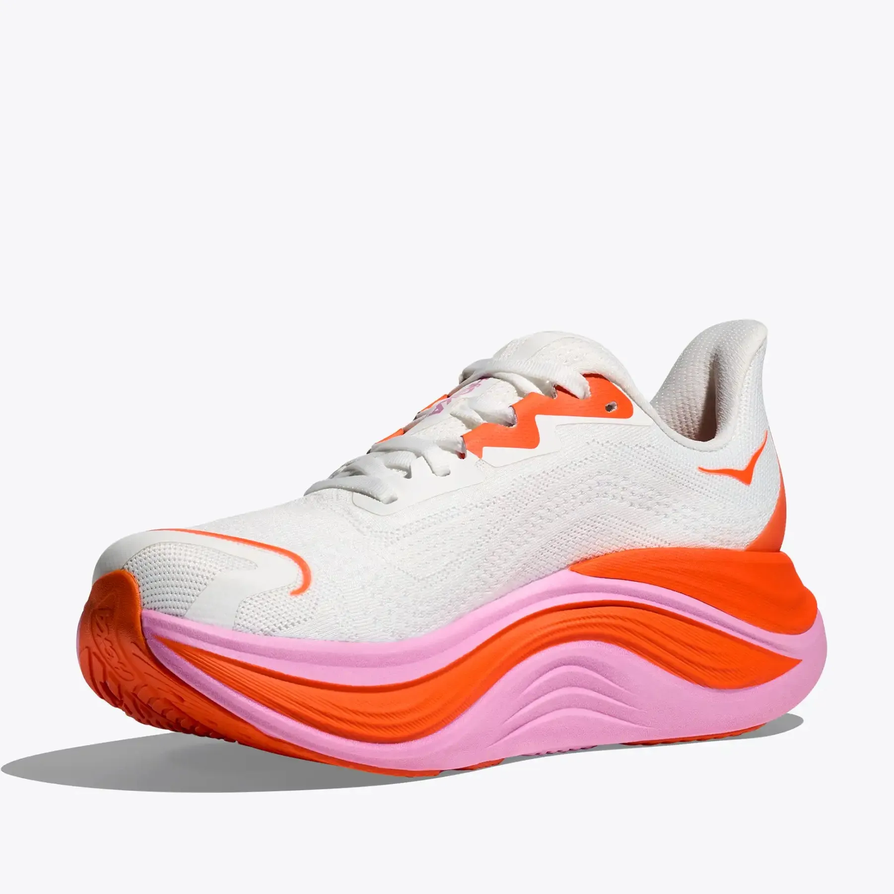 Hoka Women's Skyward X Running Shoes Frost / Lupine