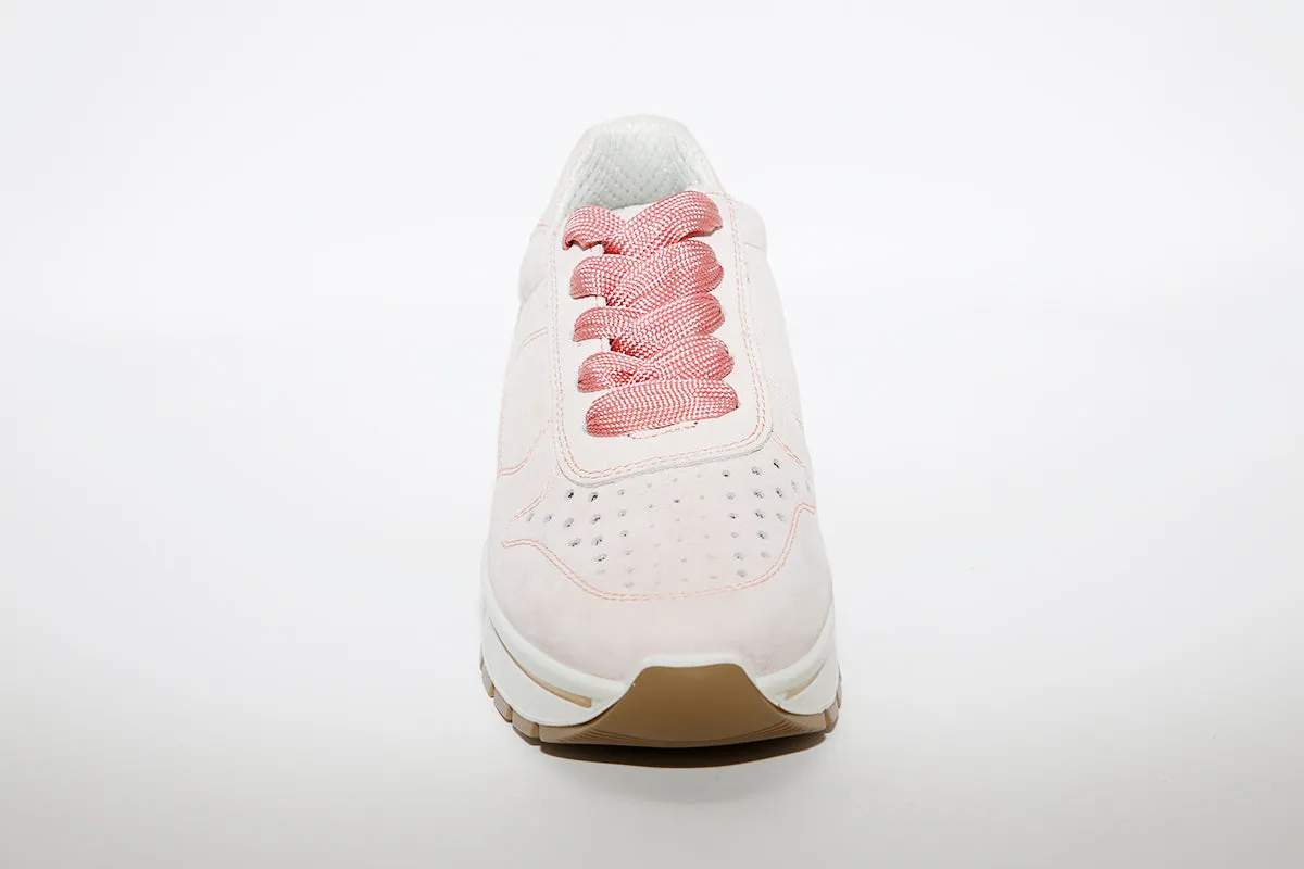 IMAC - LACED FLATFORM TRAINER - PINK
