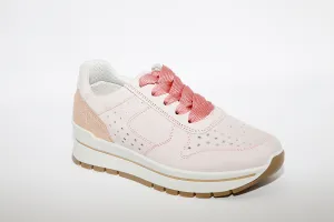 IMAC - LACED FLATFORM TRAINER - PINK