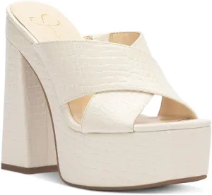 Jessica Simpson Women's Basima Platform High Heel Sandal Wedge