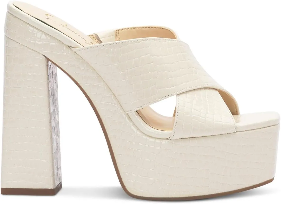 Jessica Simpson Women's Basima Platform High Heel Sandal Wedge