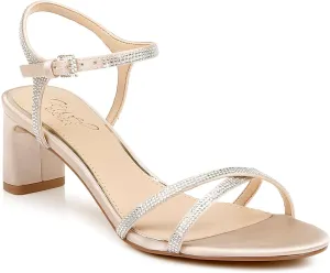 Jewel Badgley Mischka Omari Block Heel