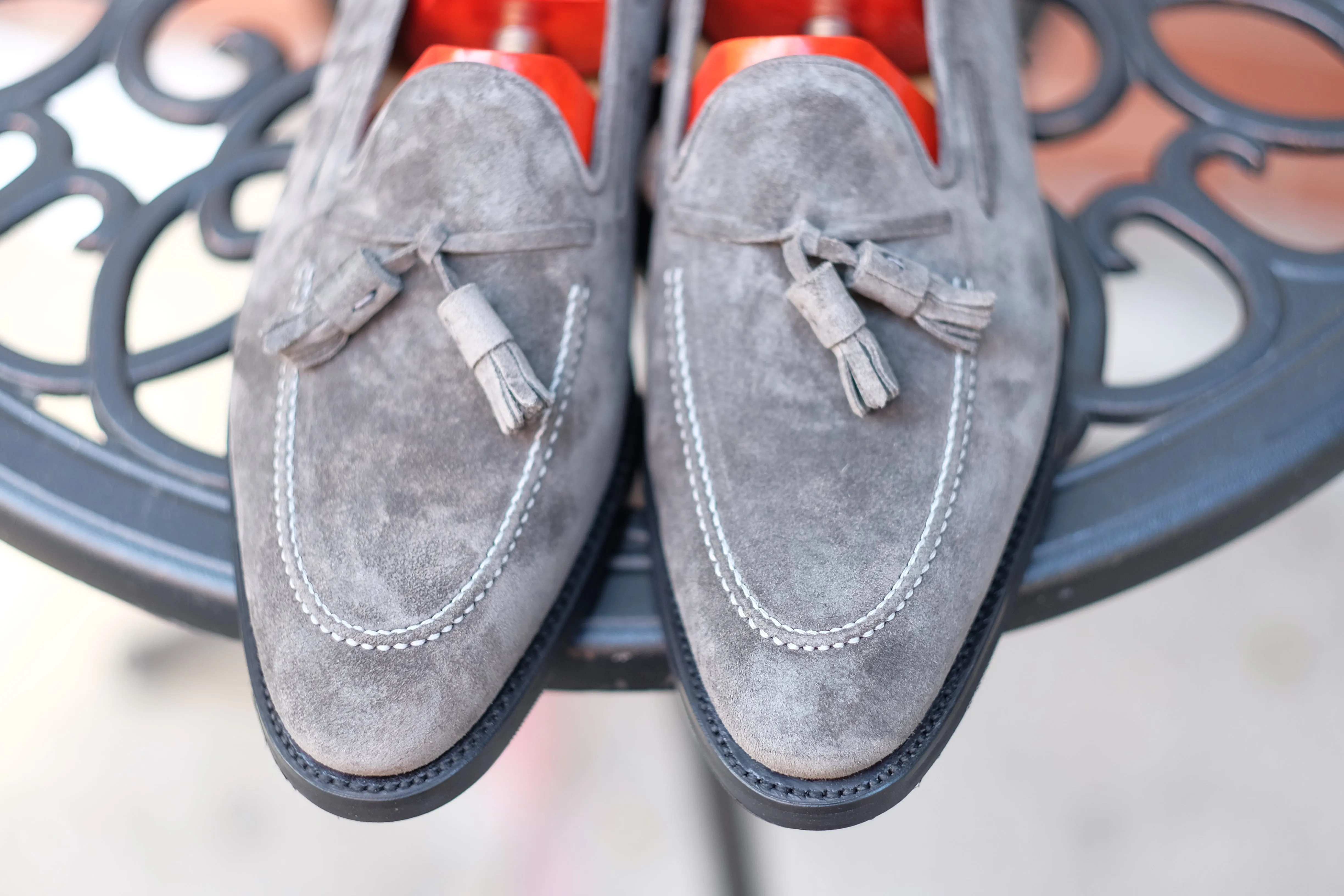 J.FitzPatrick Haller - Storm Suede Tassel Loafer