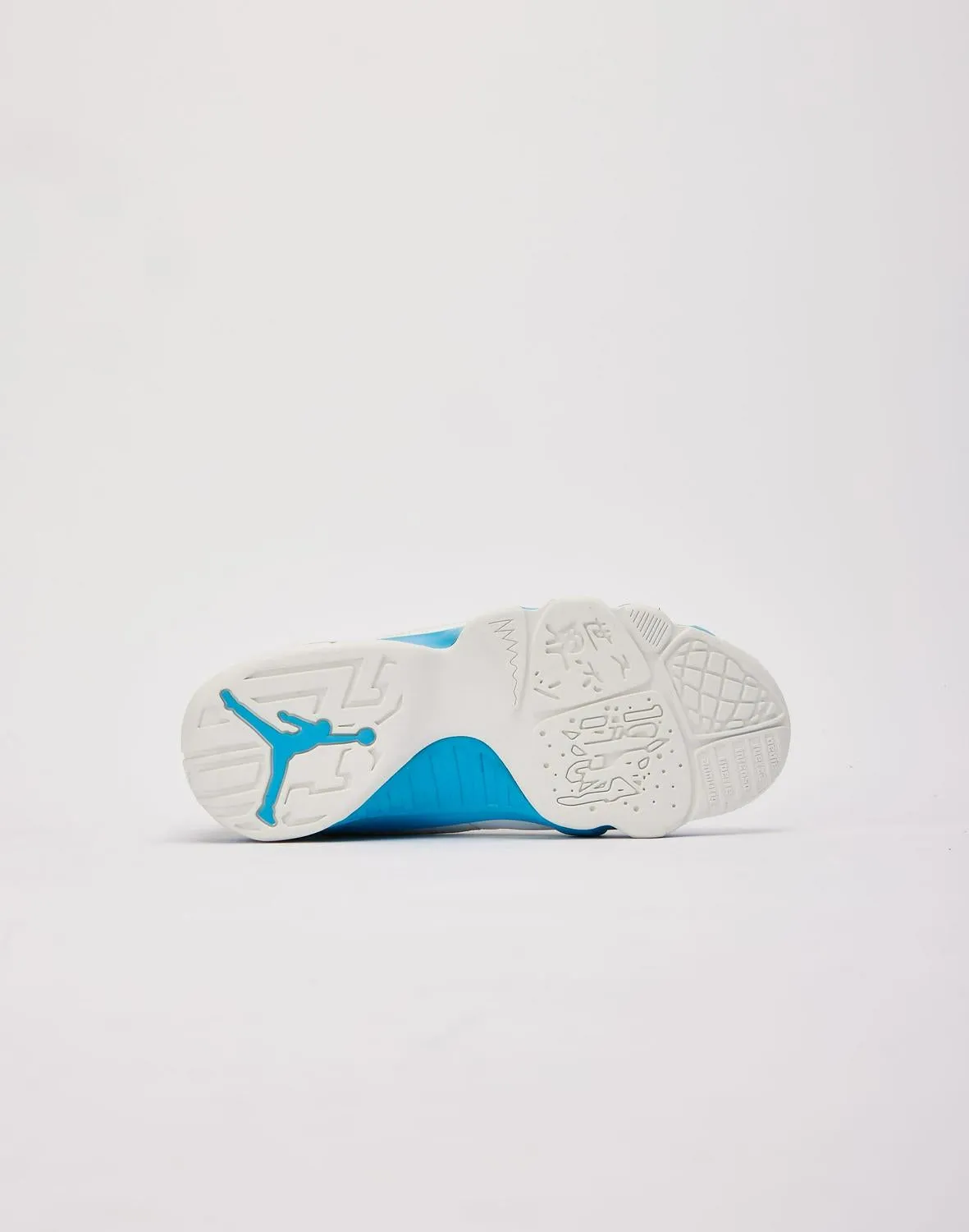Kids Air Jordan 9 Retro 'Powder Blue' GS White Black FV0143-101 Shoe Trainer