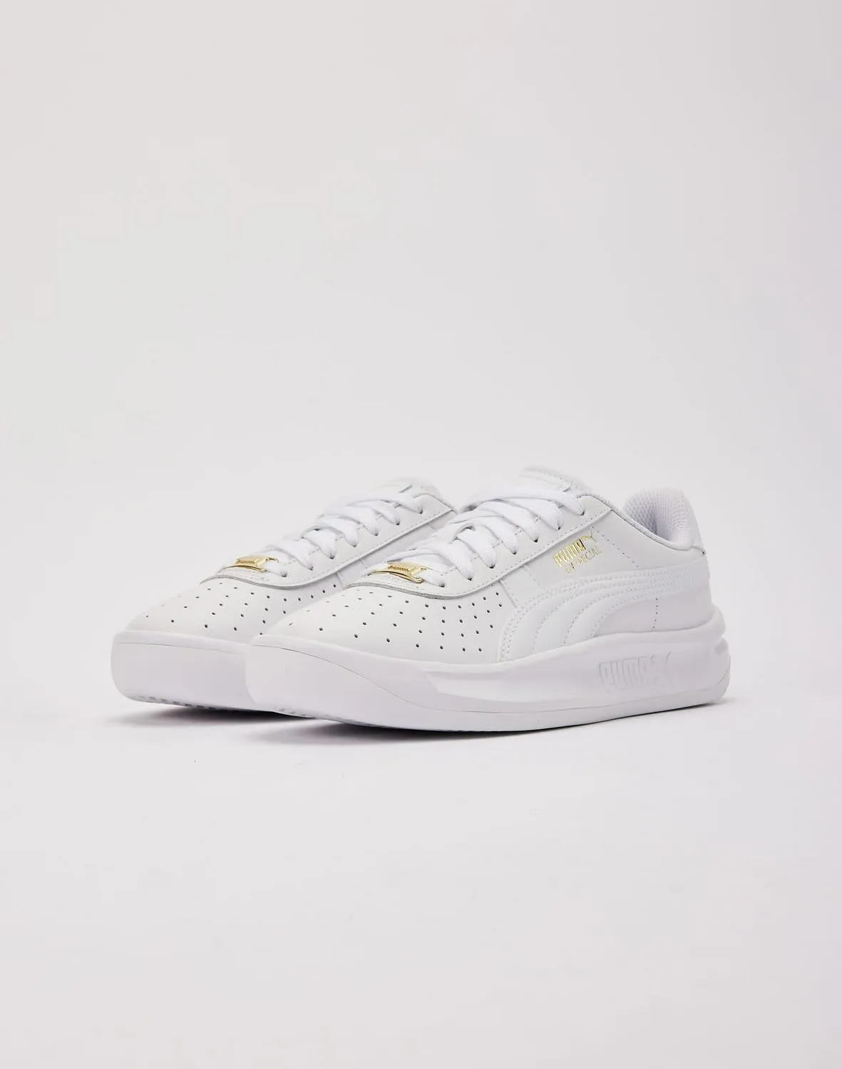 Kids Puma GV Special GS White Gold Print 399384 01 Shoe Sneaker Trainer
