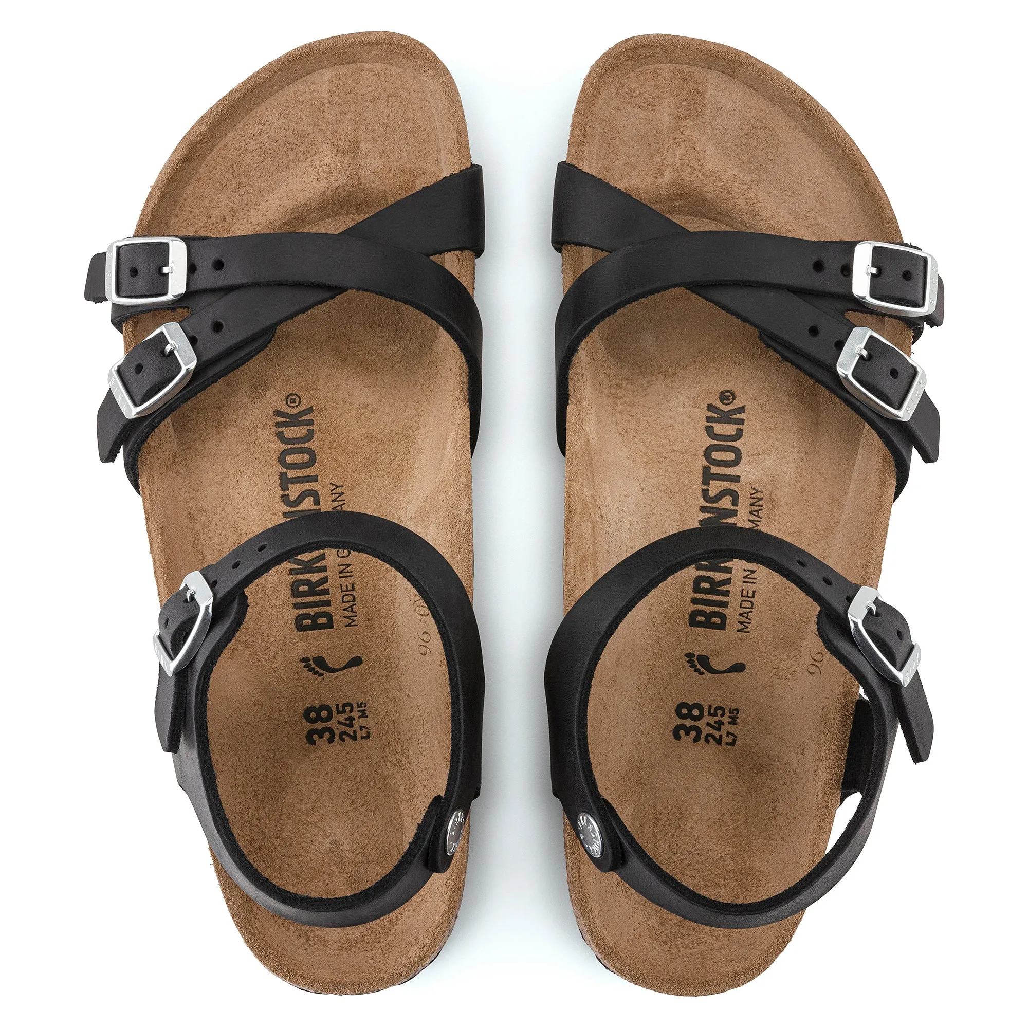 KUMBA - BLACK - OIL LEATHER