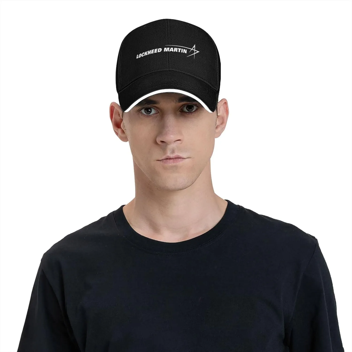 Lockheed Martin Casual Sandwich Baseball Cap Adjustable for Men for Women