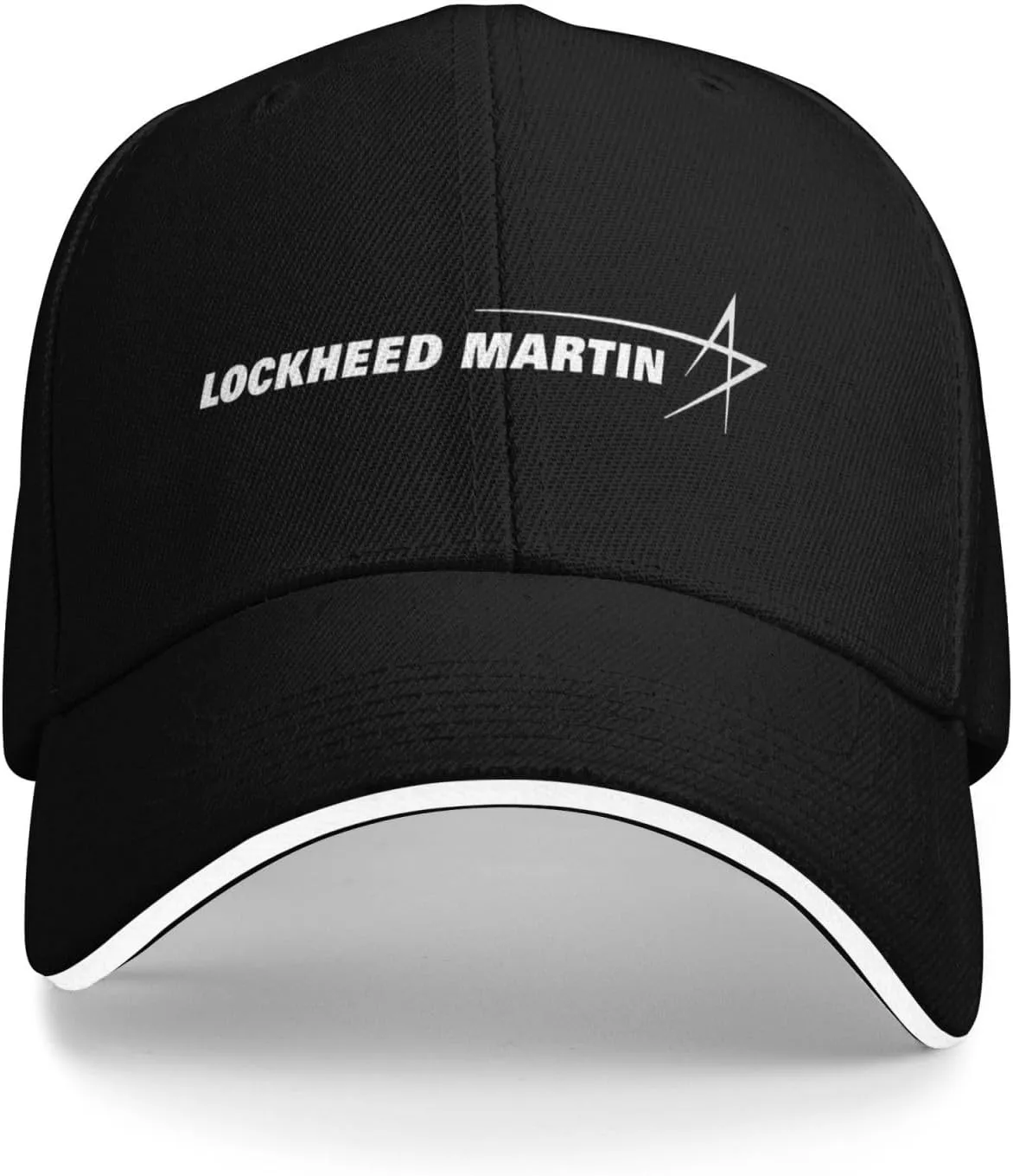 Lockheed Martin Casual Sandwich Baseball Cap Adjustable for Men for Women