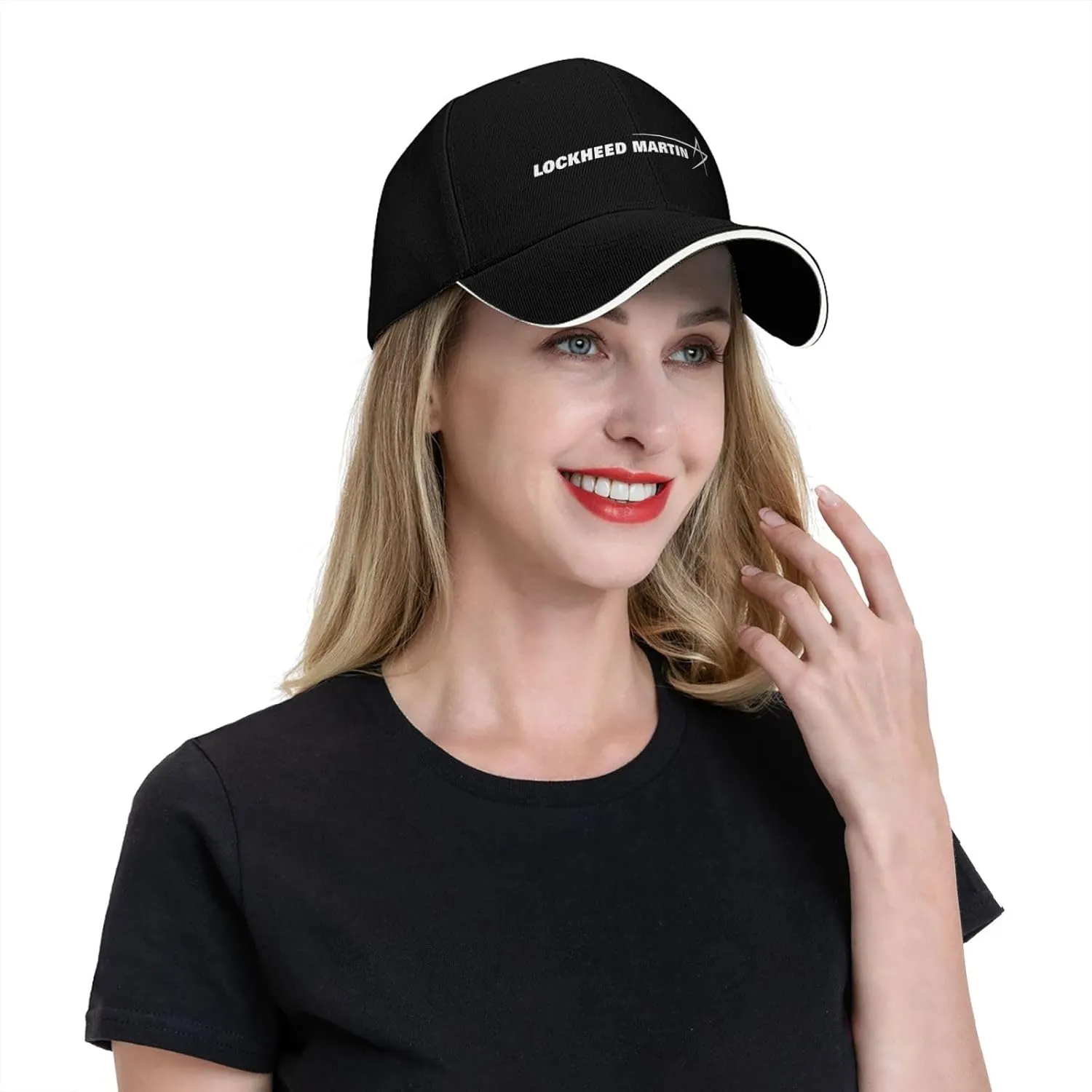 Lockheed Martin Casual Sandwich Baseball Cap Adjustable for Men for Women