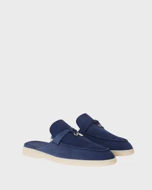 Loro Piana Babouche Charms Walk Couleur Argo Blue Melange