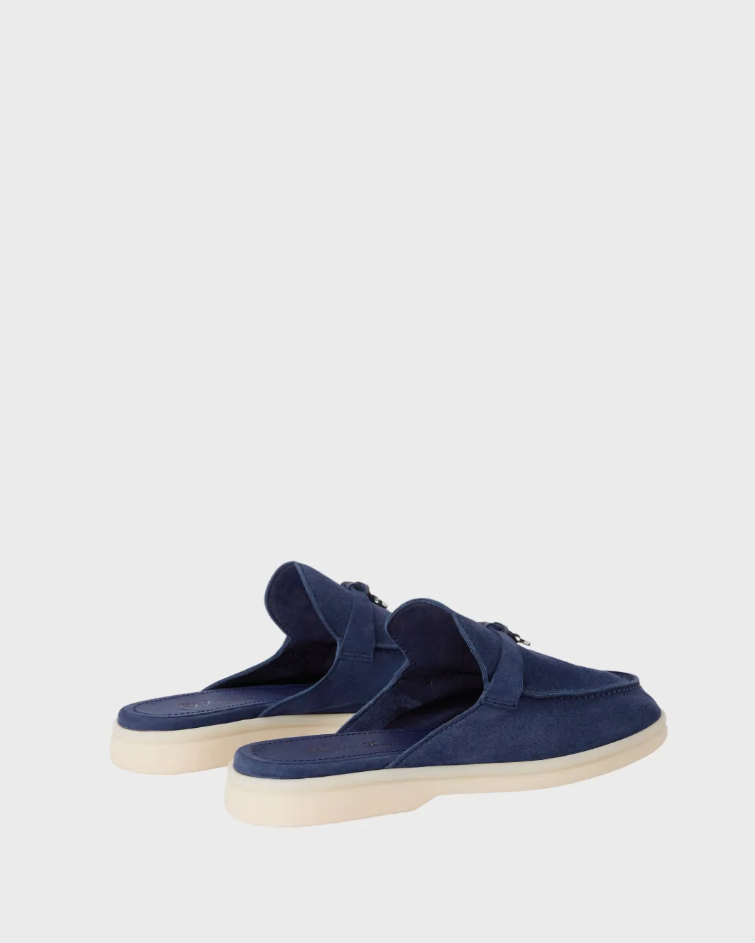 Loro Piana Babouche Charms Walk Couleur Argo Blue Melange