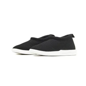 Lusso Cloud Guru Shearling Jet Black Lily White Sneaker Shoe Trainer
