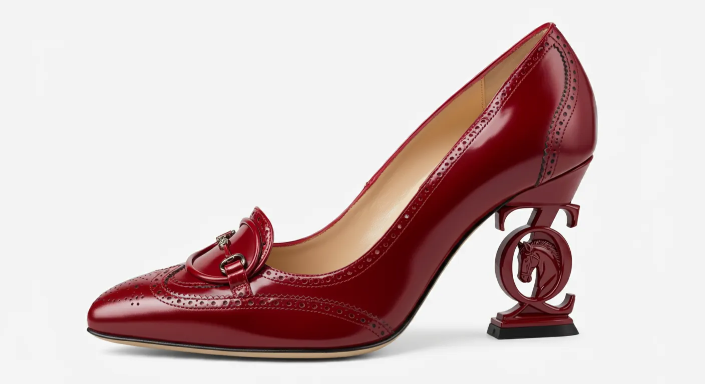 Mademoiselle Rouge Pump