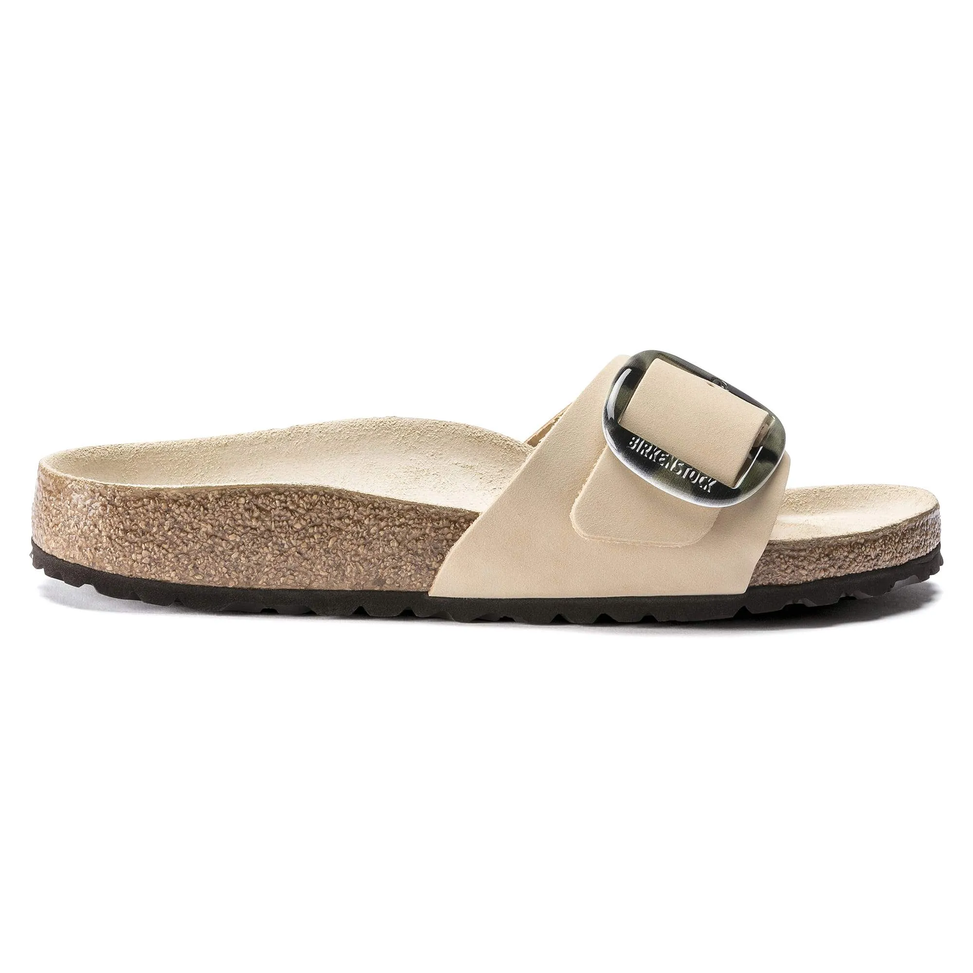 Madrid Big Buckle Nubuck Leather