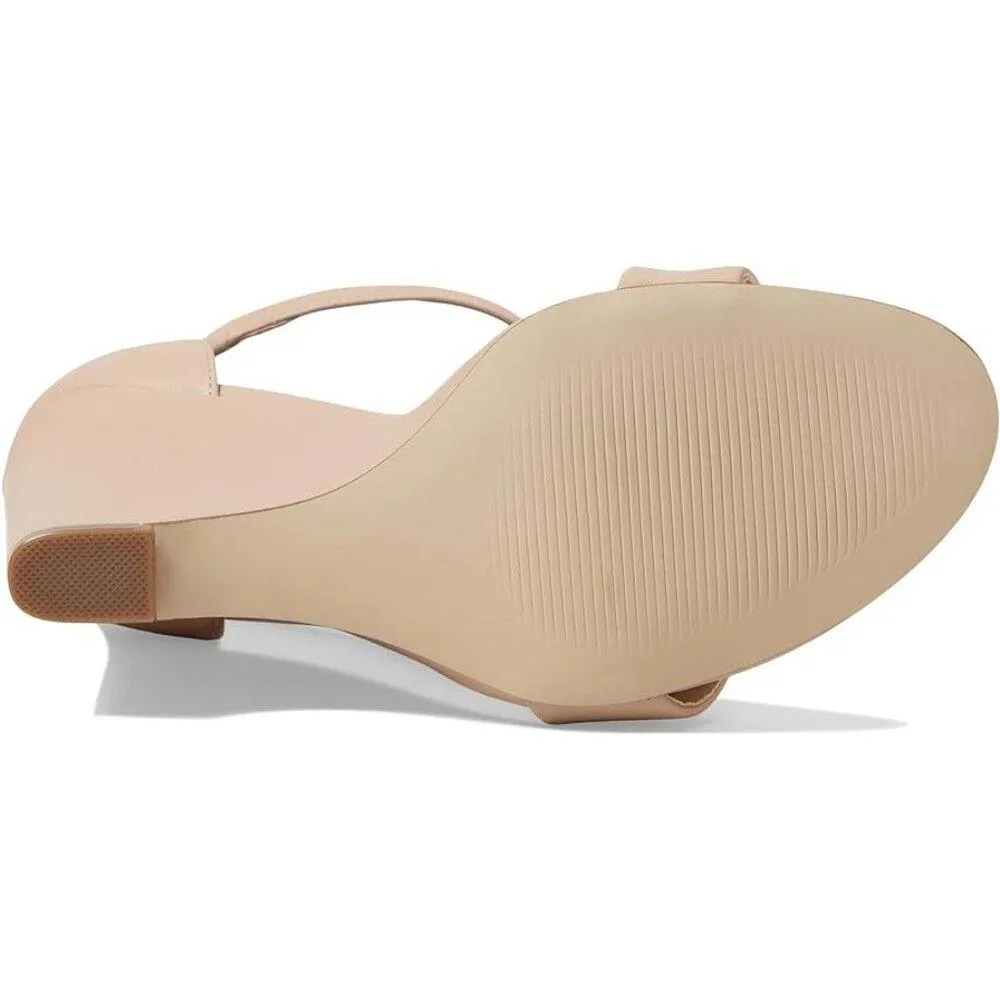 Mallor Nude Wedges