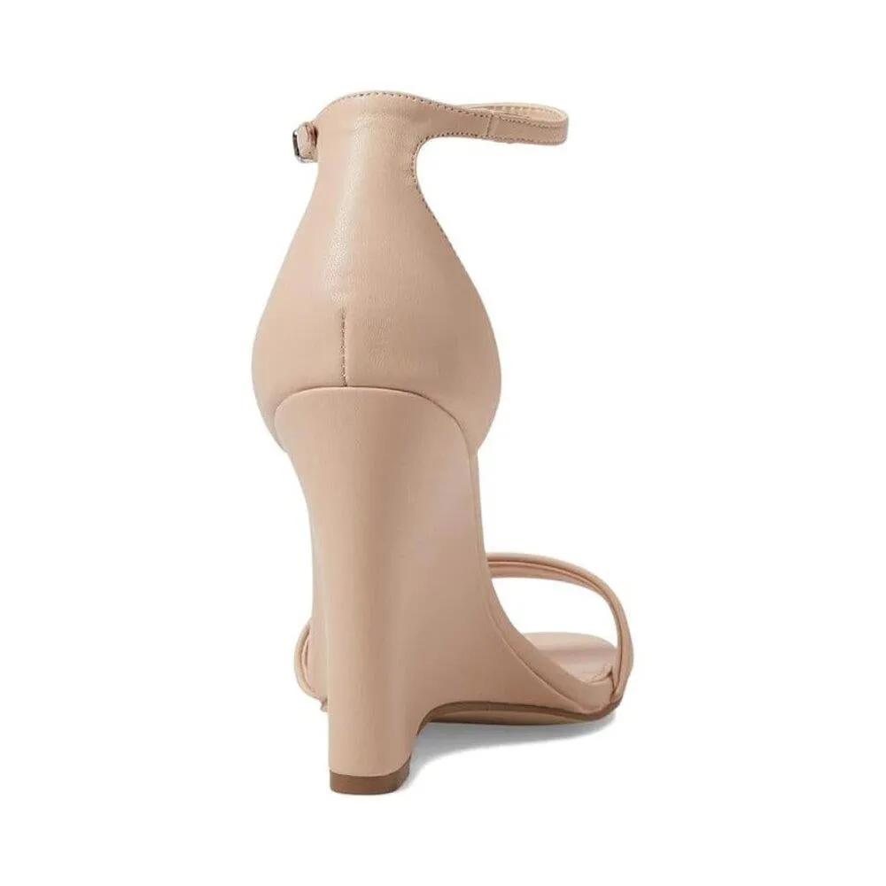 Mallor Nude Wedges