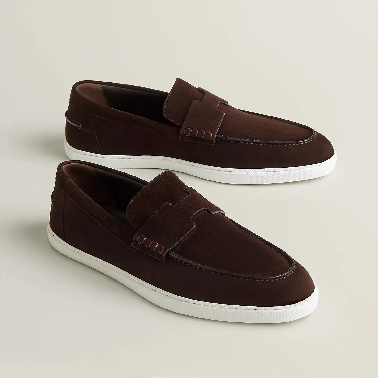 Marron Ébène Job loafer