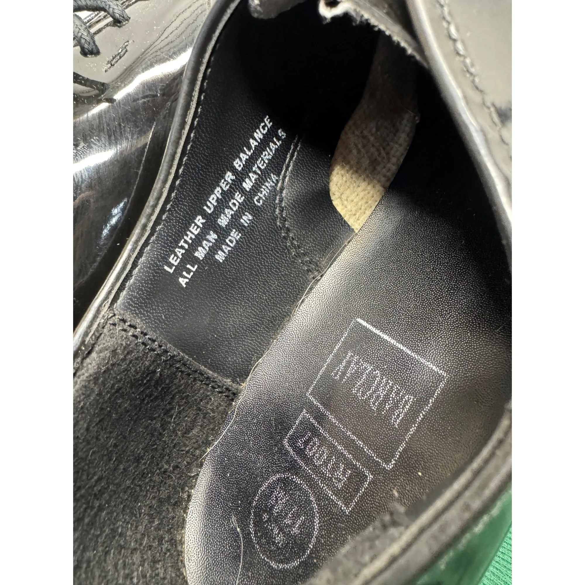Mens Barclay Black Patent Leather Dress Shoes #5989