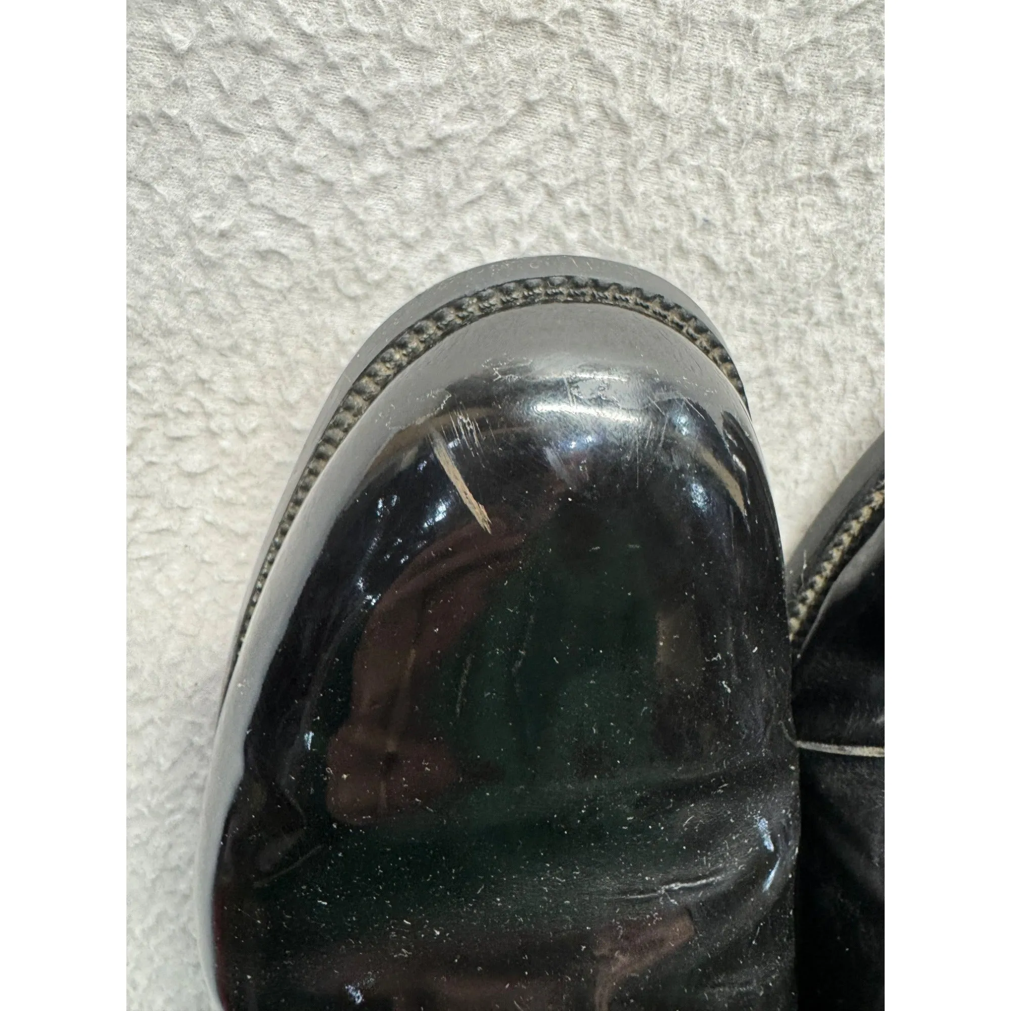 Mens Barclay Black Patent Leather Dress Shoes #5989