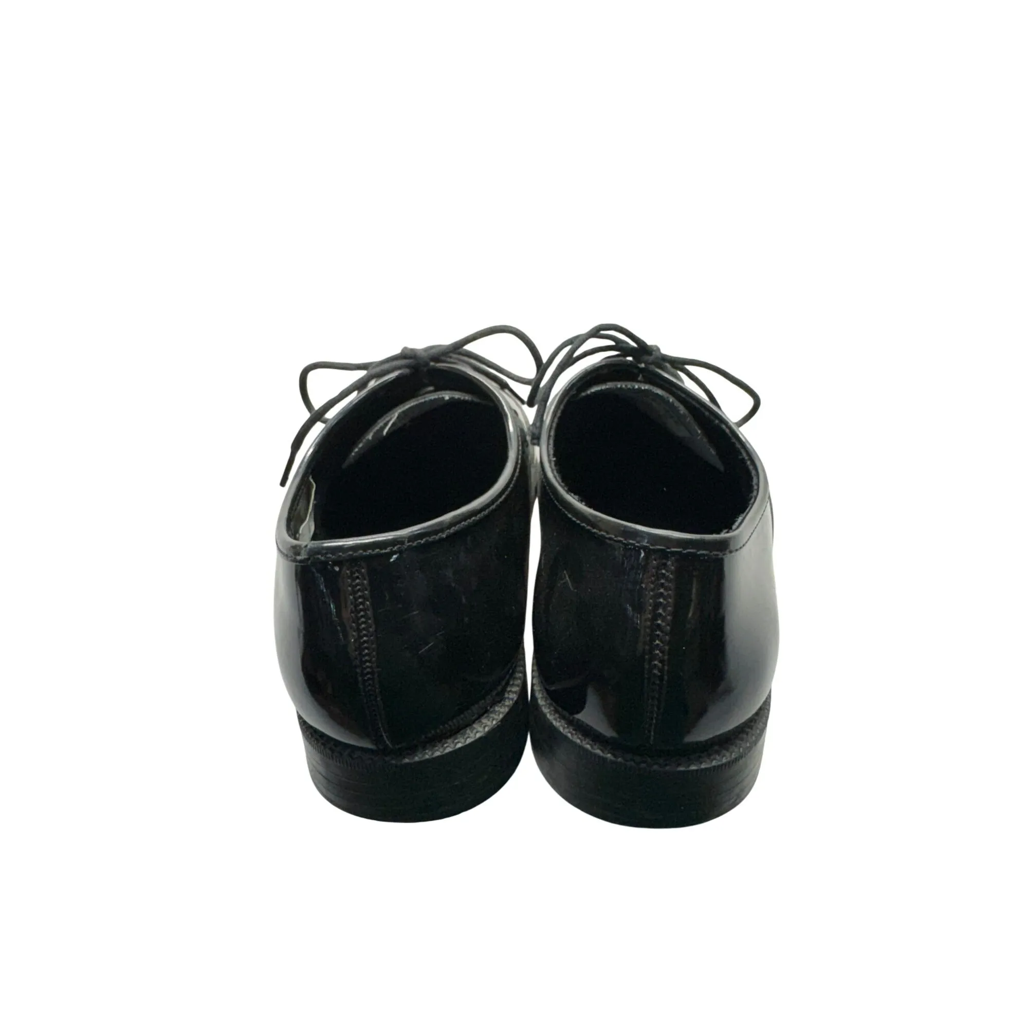 Mens Barclay Black Patent Leather Dress Shoes#5989