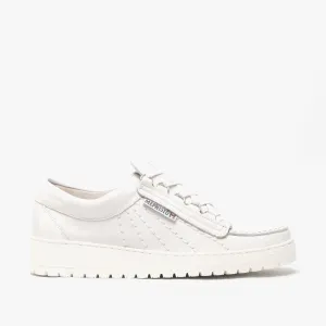 Mephisto RAINBOW Mens Leather Originals Trainers White