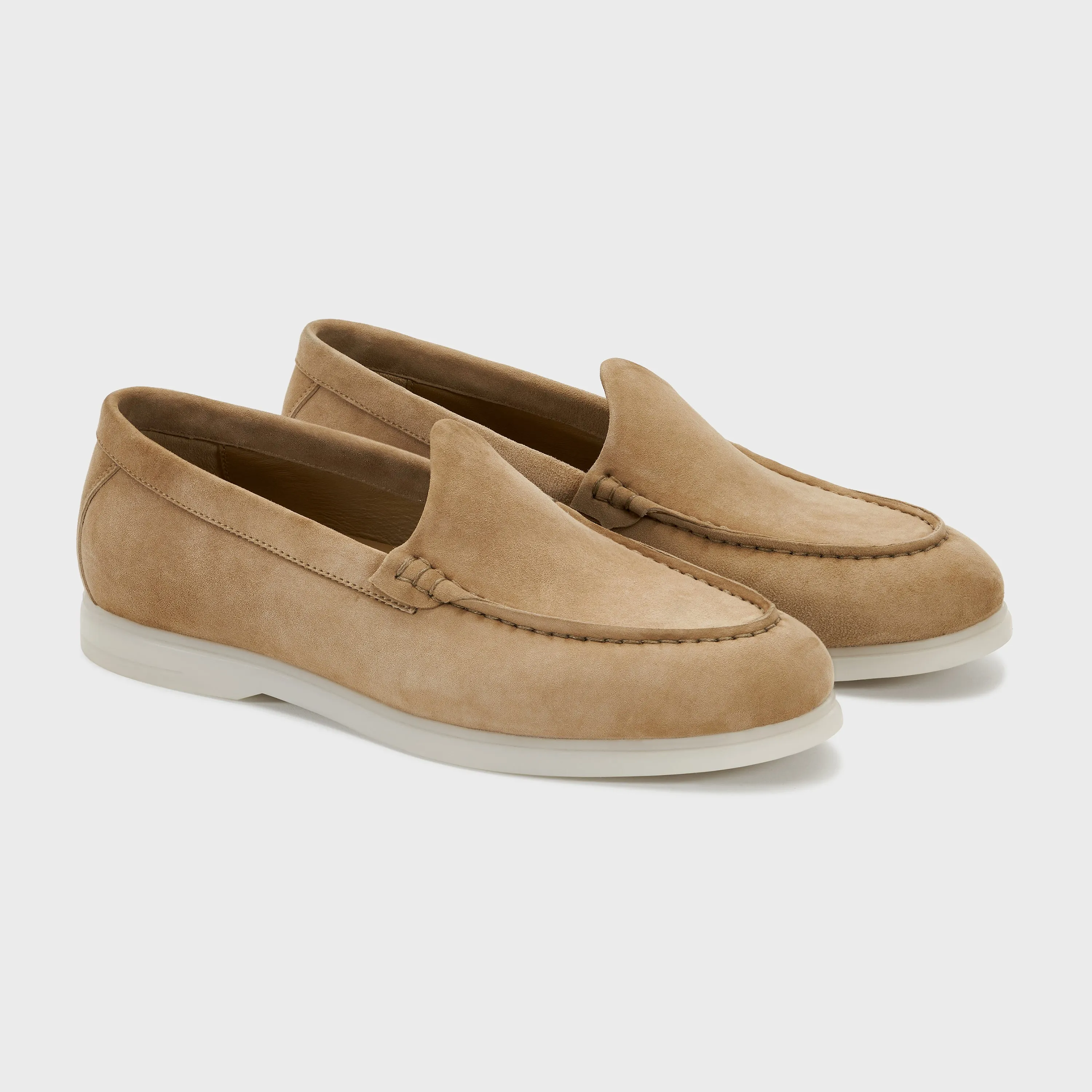 Nagra Loafer | Warm Sand Suede