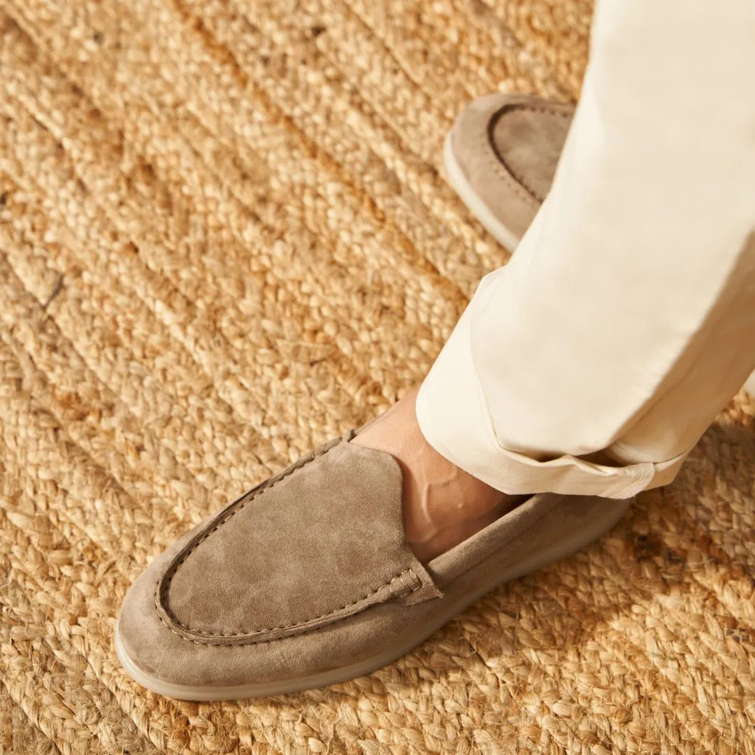 Nagra Loafer | Warm Sand Suede