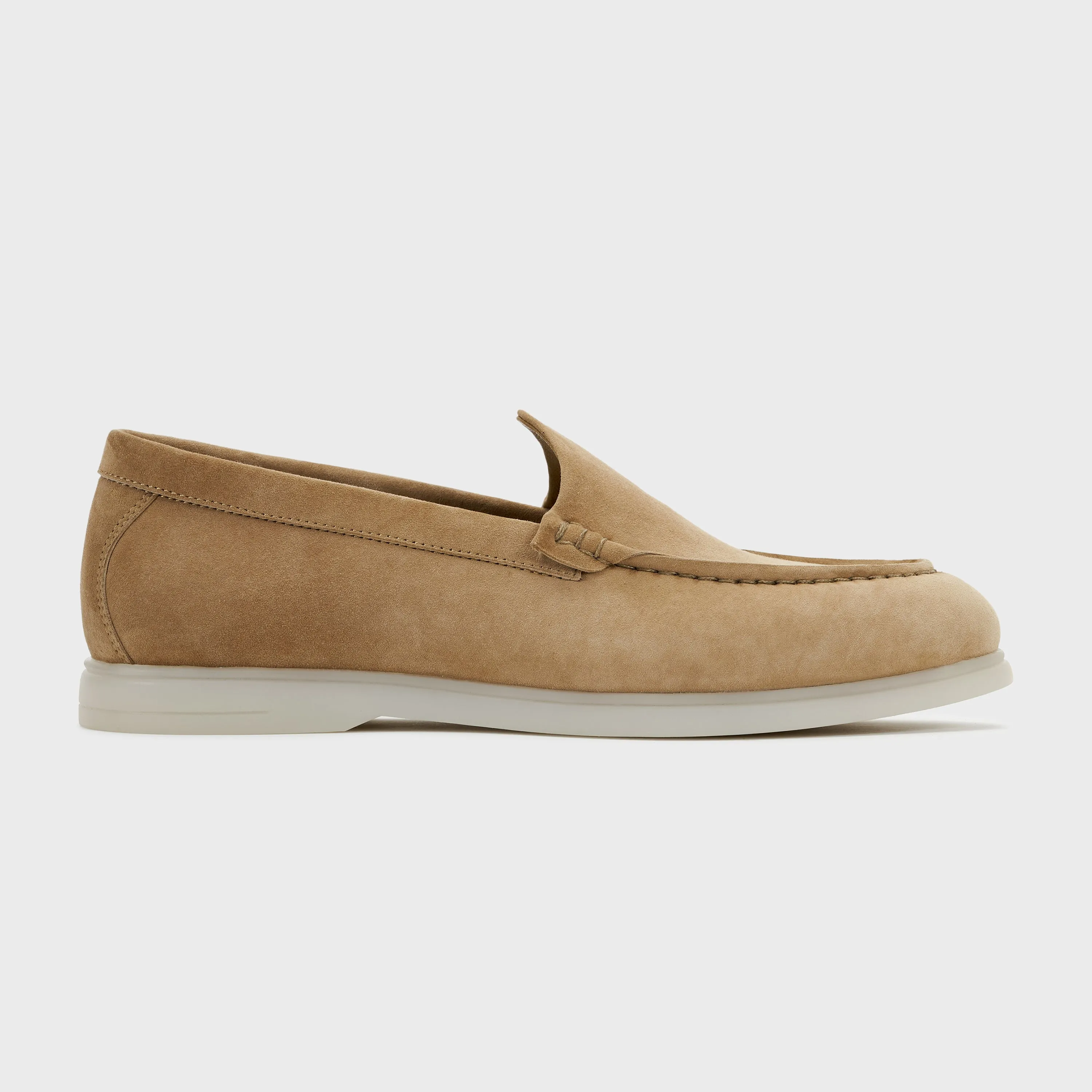 Nagra Loafer | Warm Sand Suede