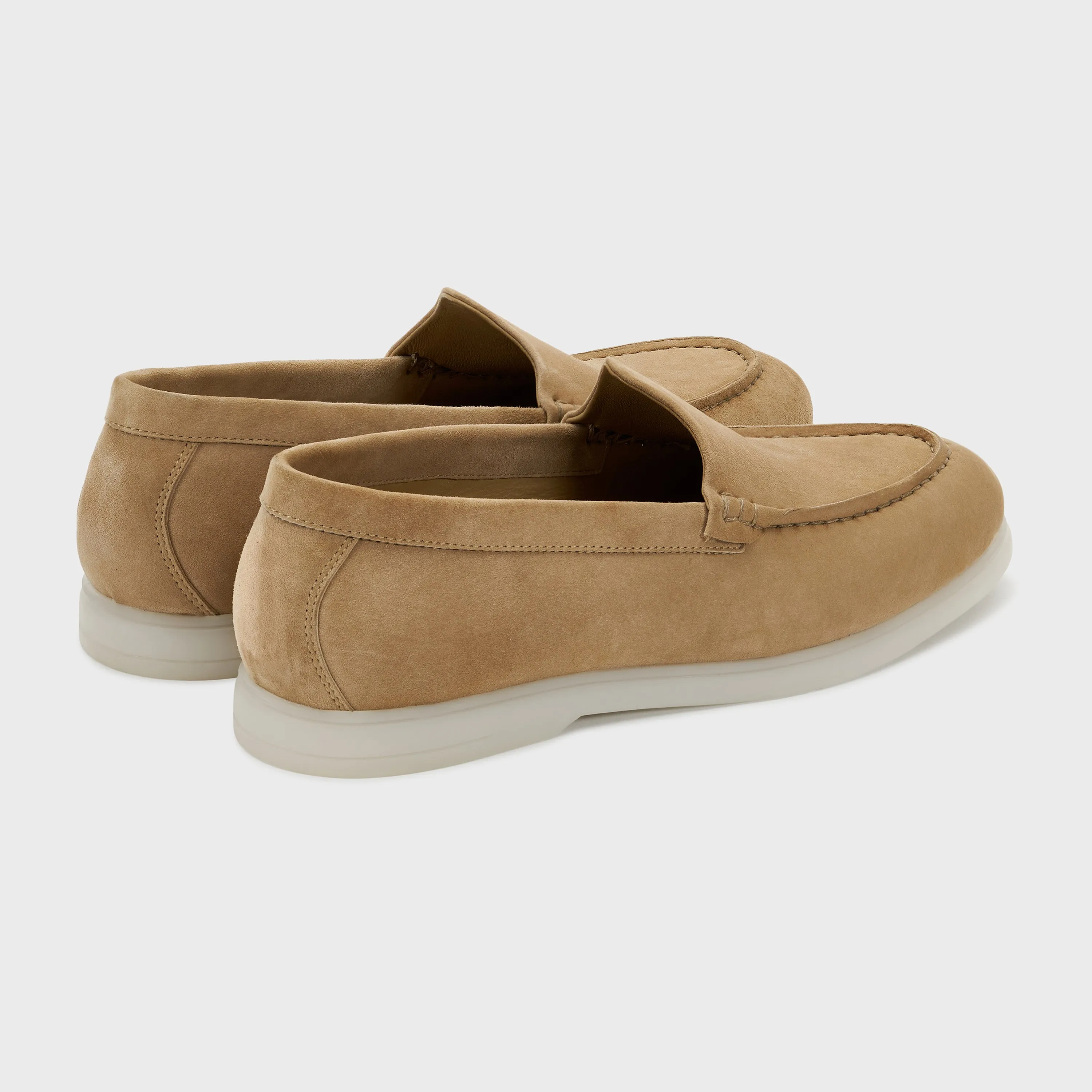 Nagra Loafer | Warm Sand Suede