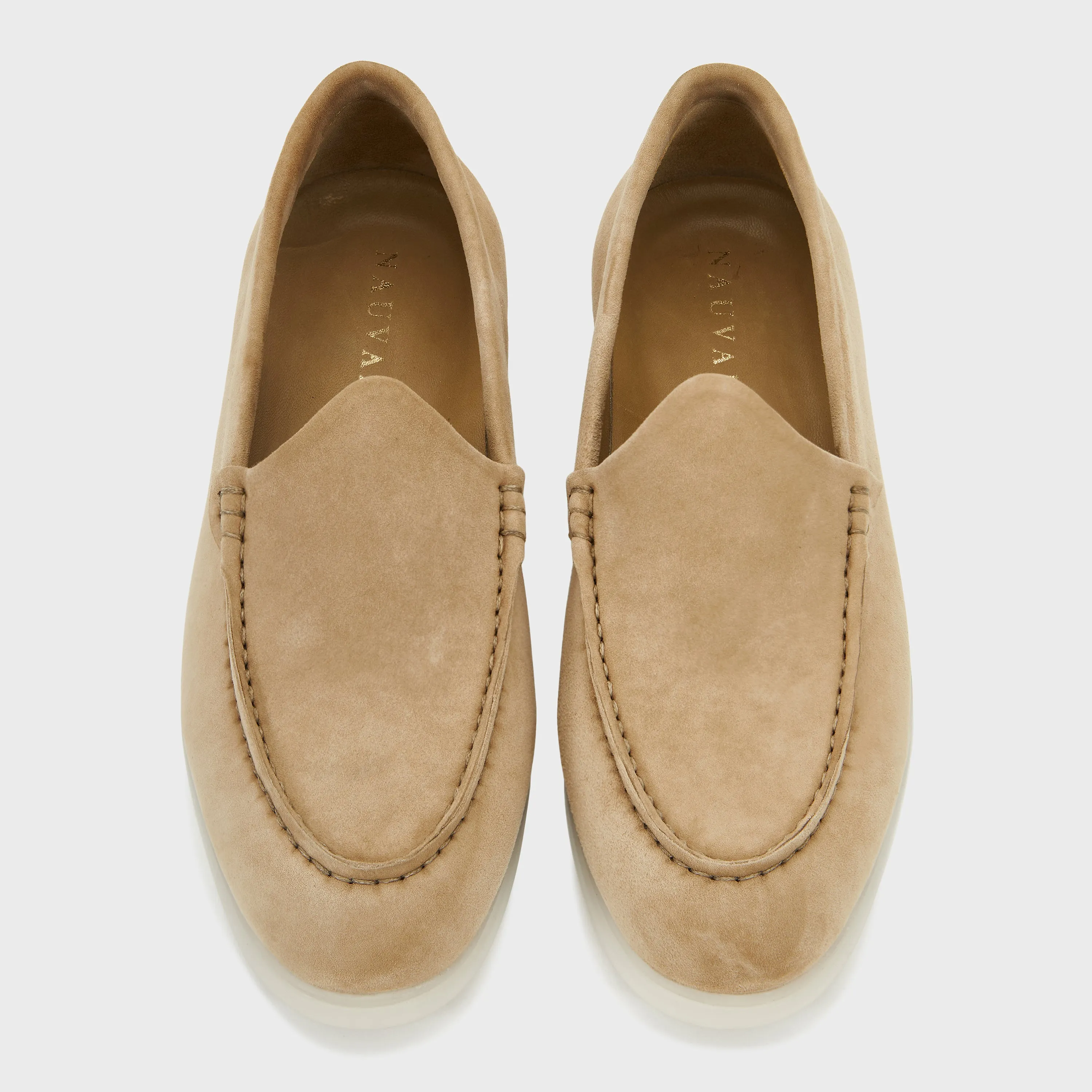 Nagra Loafer | Warm Sand Suede