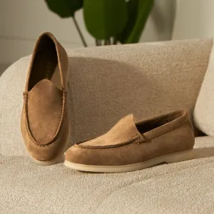 Nagra Loafer | Warm Sand Suede