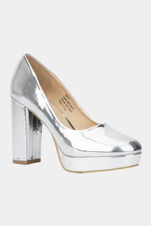 Nancy Block Heel Pumps