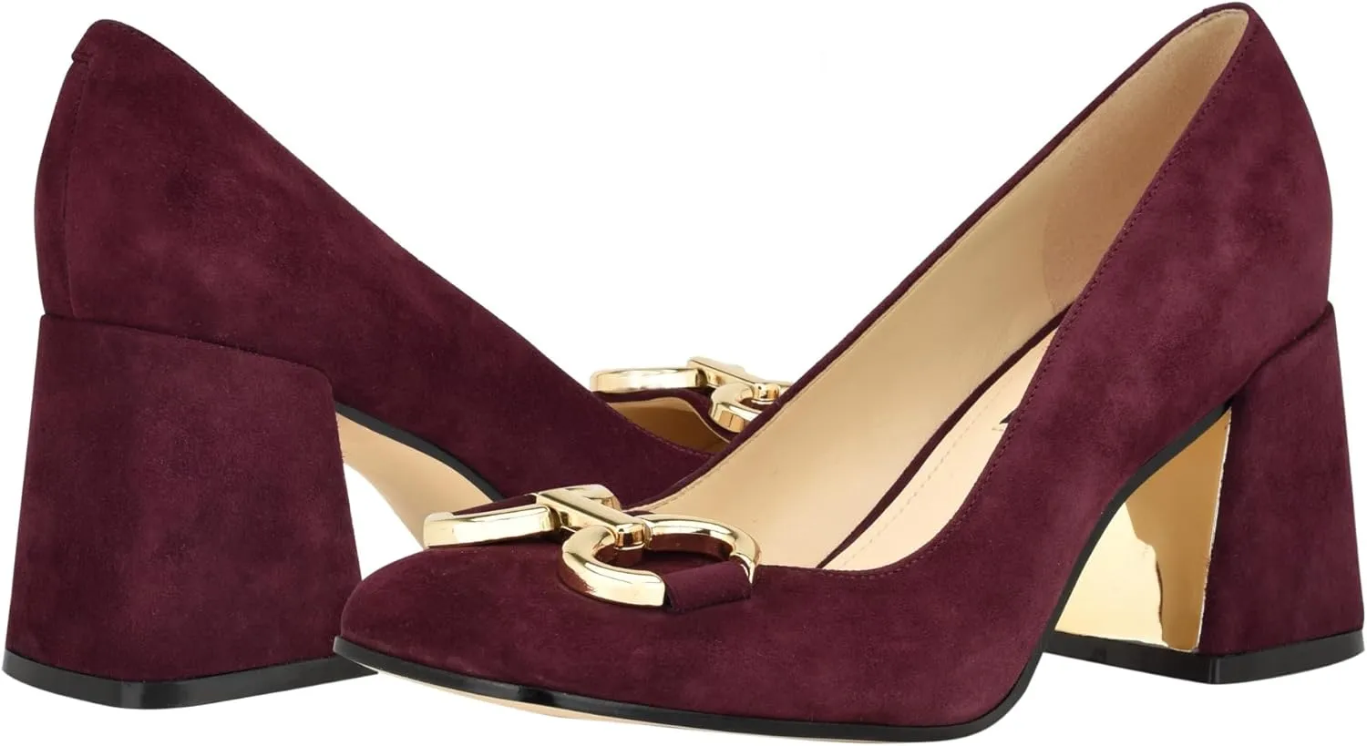 Nine West Women's Caven Block Heel Pump