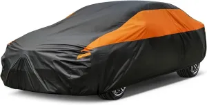 Outdoor Car Cover Compatible with Chevrolet Le Baron Saloon 1989-1994 Waterproof All Weather Breathable Large Car Cover,with Zipper,Custom Full Car Covers,Suitable for All Seasons(03)