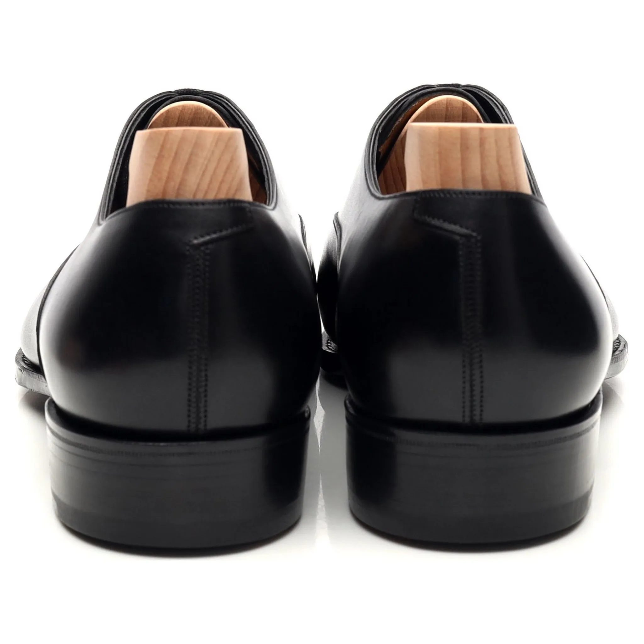 'Oxford' Black Leather Oxford UK 6.5 F