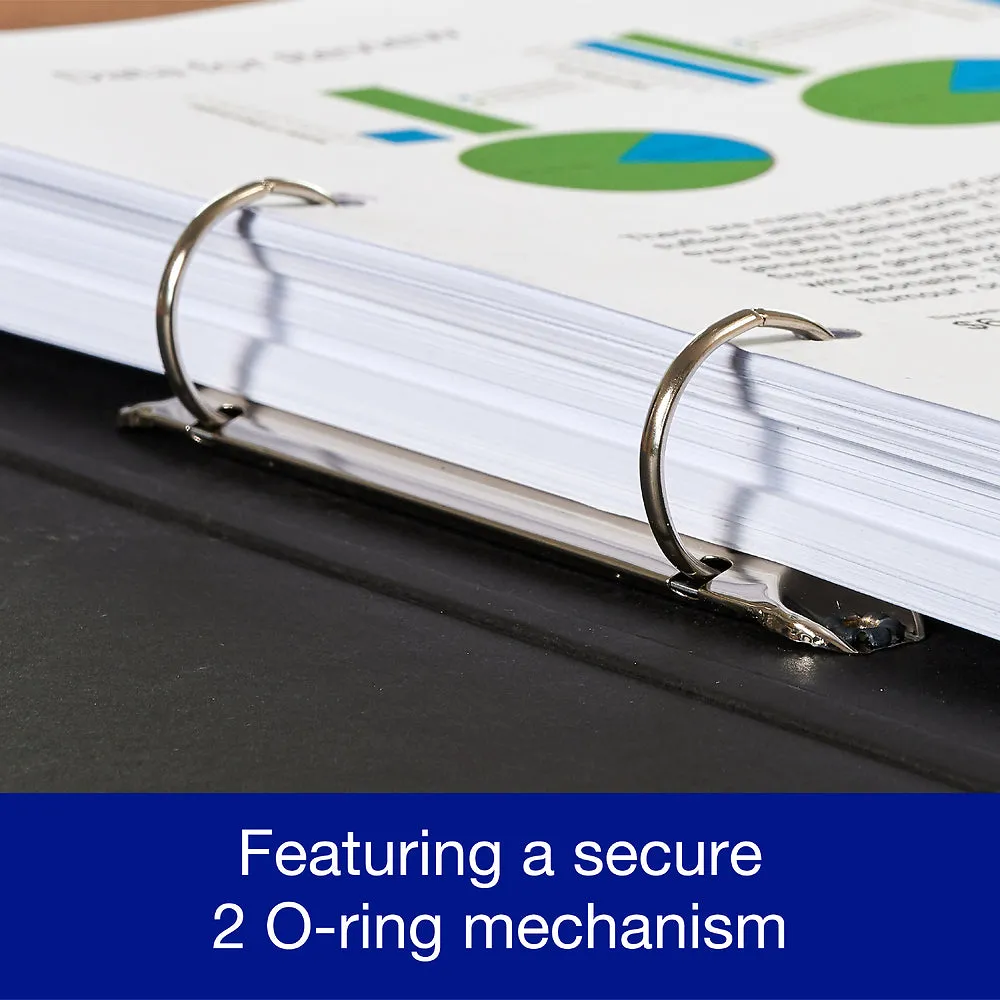 Oxford Light Blue Ring Binder
