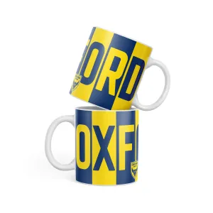 Oxford United Lettering Mug