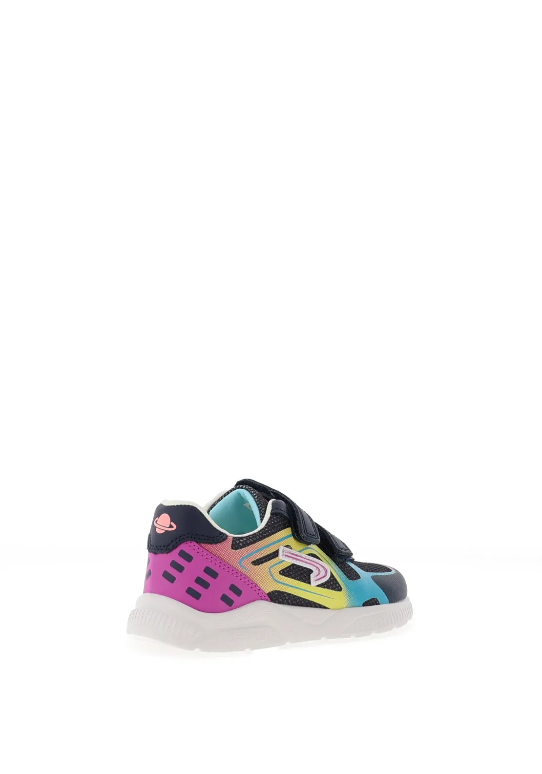 Pablosky Girl 979320 Double Velcro Trainer, Navy