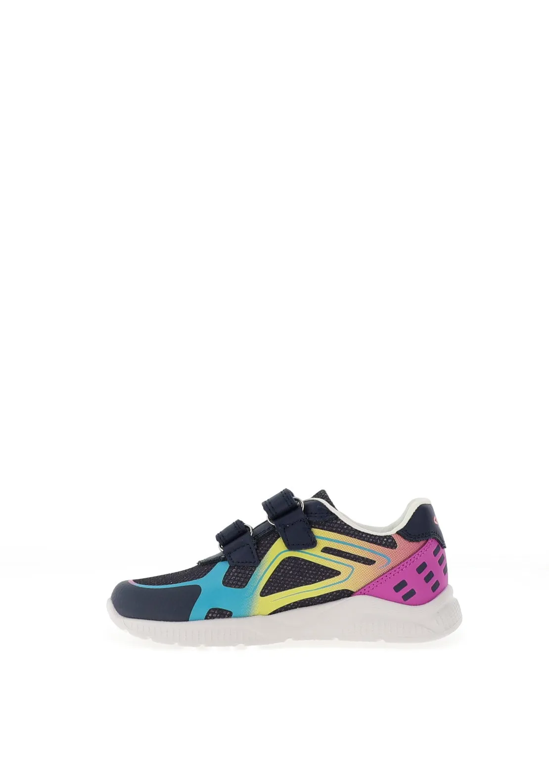 Pablosky Girl 979320 Double Velcro Trainer, Navy