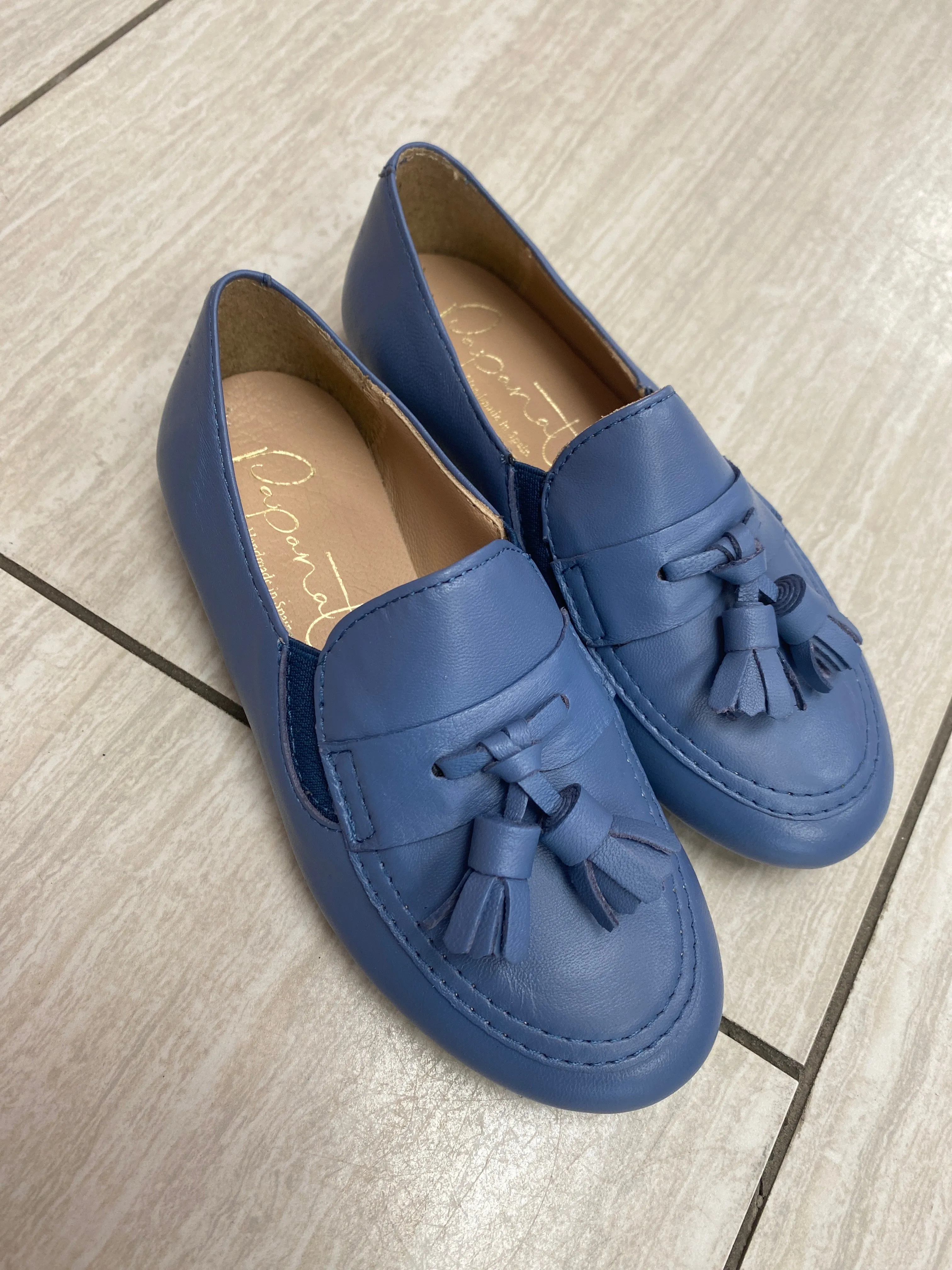 Papanatas Ocean Blue Tassel Loafer
