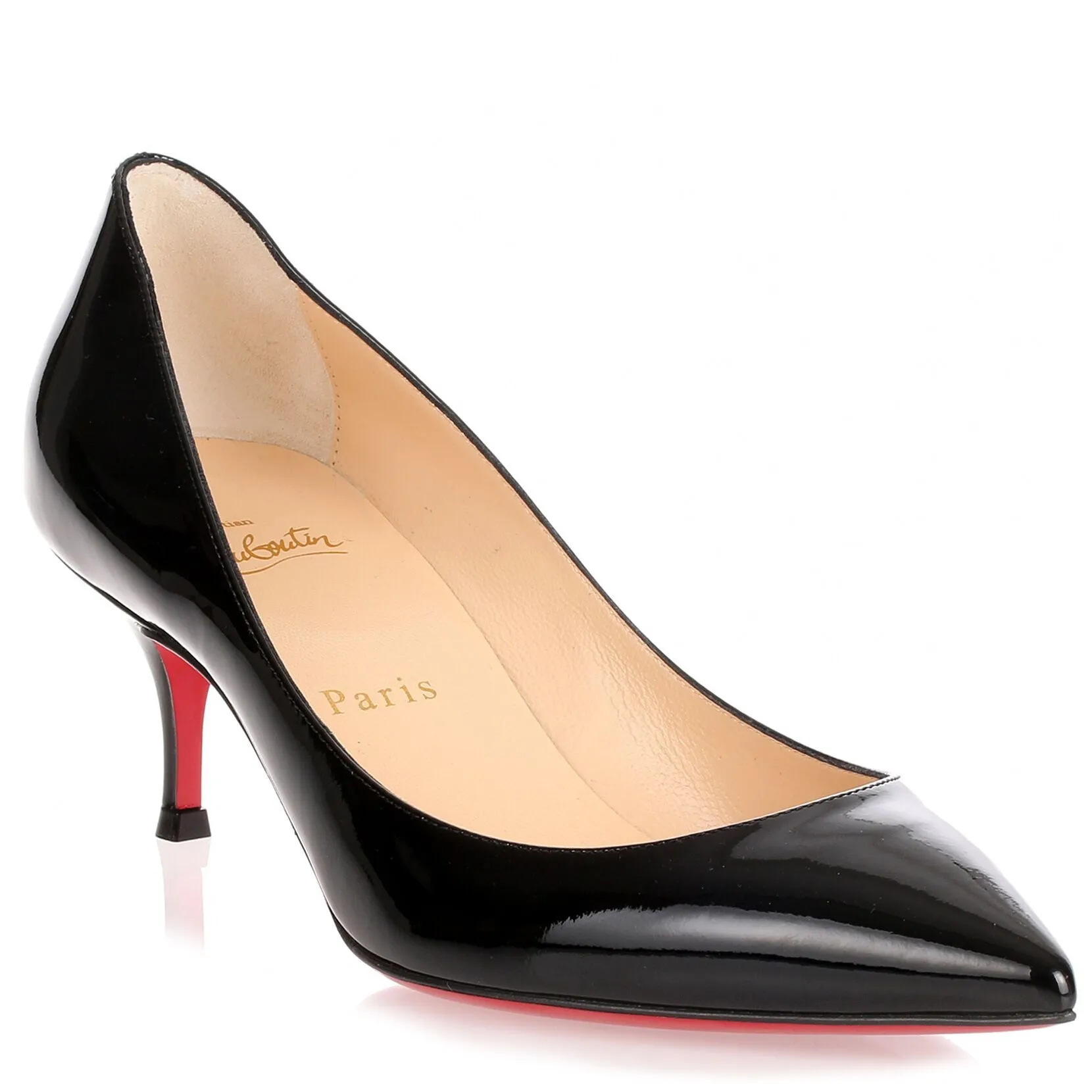 Pigalle Follies 55 black patent pump