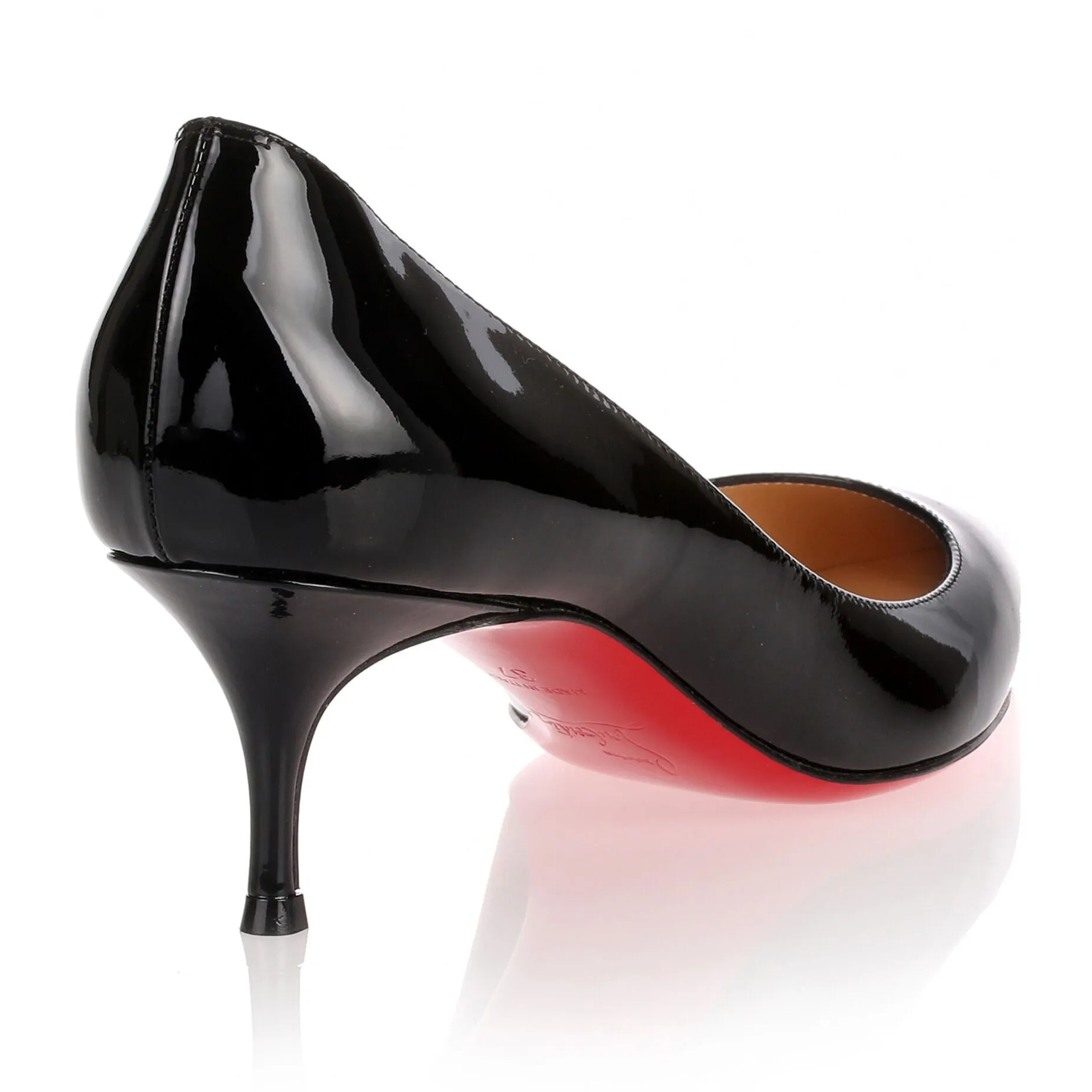 Pigalle Follies 55 black patent pump