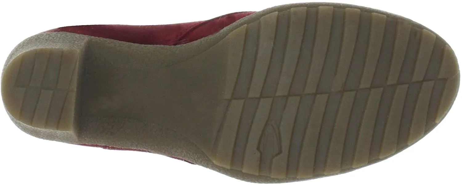 'Pisa' women's ankle boot - Red or Grey