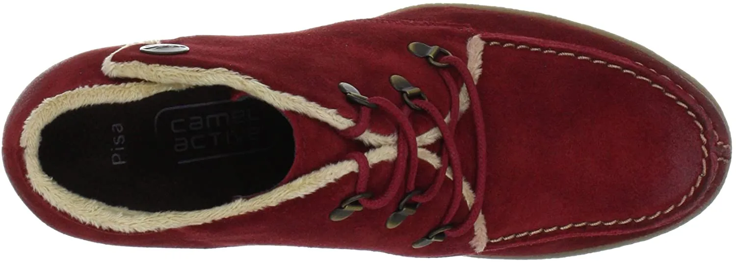 'Pisa' women's ankle boot - Red or Grey