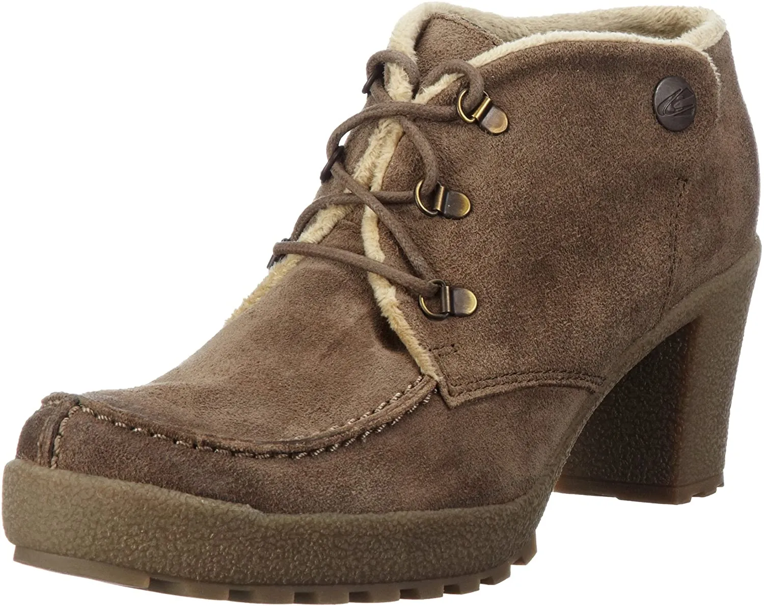 'Pisa' women's ankle boot - Red or Grey